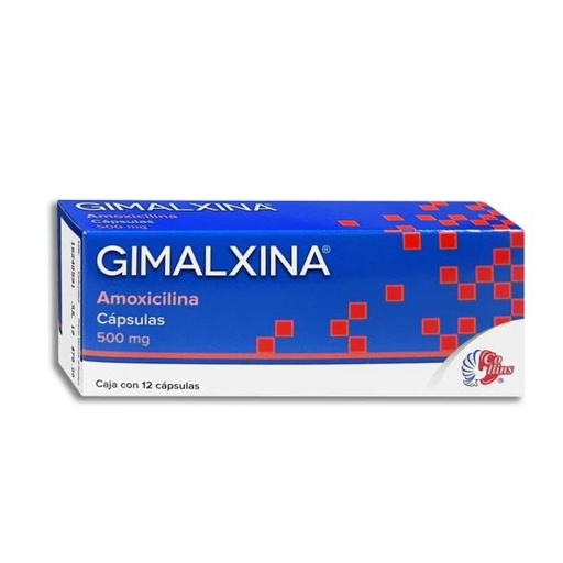 [AMOXICILINA] GIMALXINA 500MG CAPSULAS C/12 (GI)