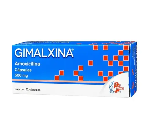 [AMOXICILINA] GIMALXINA 500MG CAPSULAS CON 12 (GI)