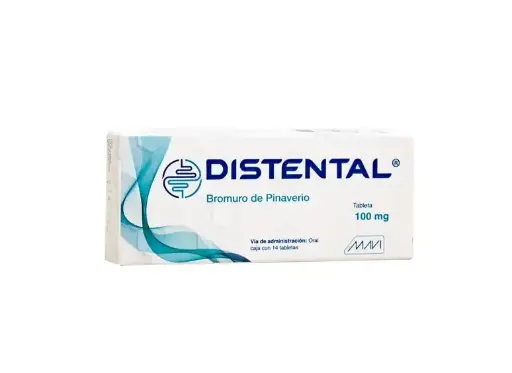 [PINAVERIO] DISTENTAL 100MG TABLETAS CON 14 (GI)