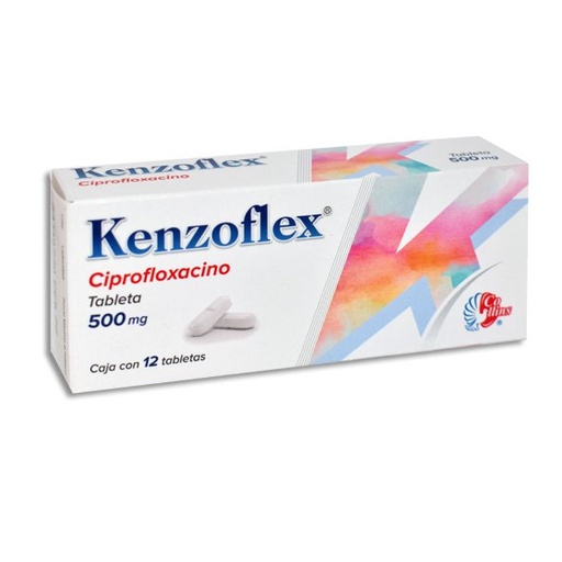 [CIPROFLOXACINO] KENZOFLEX 500MG TABLETAS C/12 (GI)