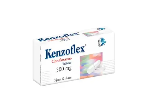 [CIPROFLOXACINO] KENZOFLEX 500MG TABLETAS CON 12 (GI)