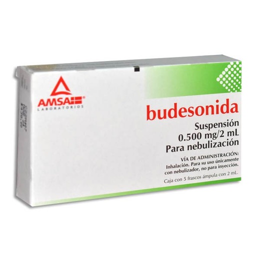 [BUDESONIDA] BUDESONIDA AMSA SUSPENSION 0.500MG/2ML AMPULA C/5 (GI)