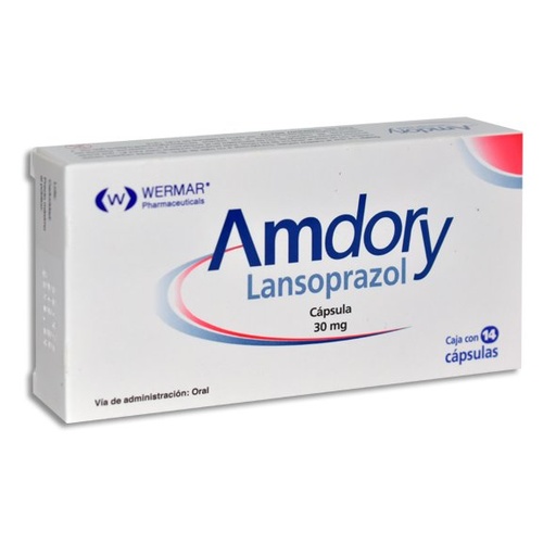 [LANSOPRAZOL] AMDORY 30MG CAPSULAS C/14 (GI)