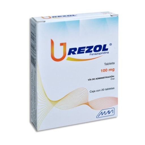 [FENAZOPIRIDINA] UREZOL 100MG TABLETAS C/20 (GI)