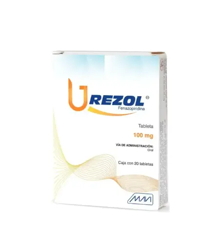 [FENAZOPIRIDINA] UREZOL 100MG TABLETAS CON 20 (GI)