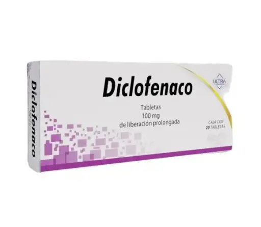 [DICLOFENACO] DICLOFENACO ULTRA 100MG TABLETAS CON 20 (GI)