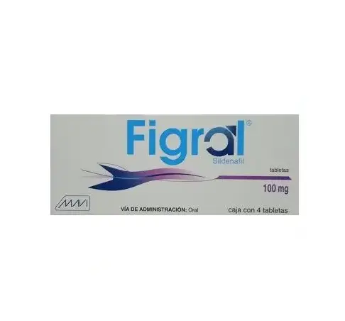 [SILDENAFIL] FIGRAL 100MG TABLETAS CON 4 (GI)