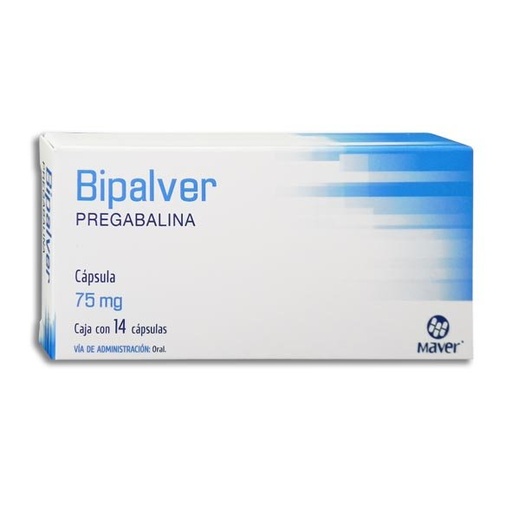 [PREGABALINA] BIPALVER 75MG CAPSULAS C/14 (GI)