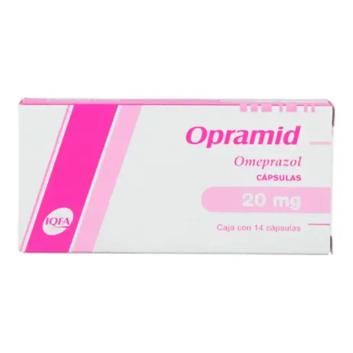 [OMEPRAZOL] OPRAMID 20MG CAPSULAS CON 14 (GI)