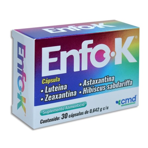 [MULTIVITAMINICO] ENFO-K CAPSULAS CON 30 (GI)