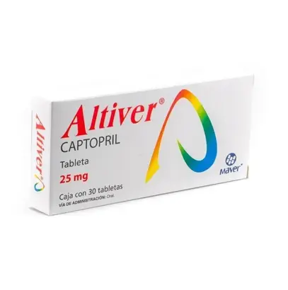 [CAPTOPRIL] ALTIVER 25MG TABLETAS CON 30 (GI)