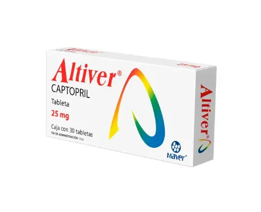[CAPTOPRIL] ALTIVER 25MG TABLETAS CON 30 (GI)