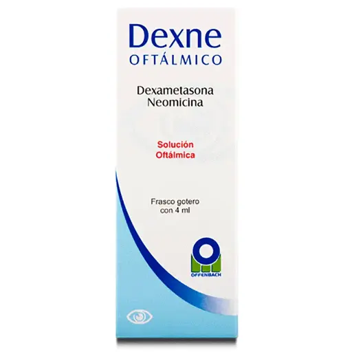 [DEXAMETASONA,NEOMICINA] DEXNE OFTALMICAS SOLUCION GOTAS 4ML (GI)