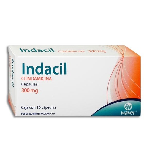 [CLINDAMICINA] INDACIL 300MG CAPSULAS C/16 (GI)