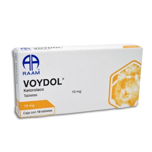 [KETOROLACO] VOYDOL 10MG TABLETAS C/10 (GI)