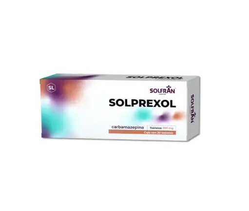 [CARBAMAZEPINA] SOLPREXOL 200MG TABLETAS CON 20 (GI)