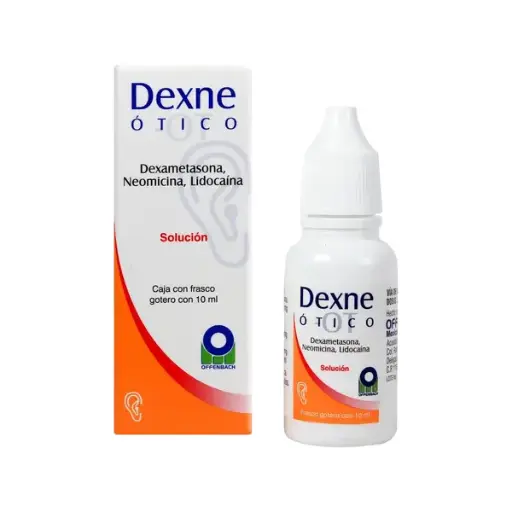 [DEXAMETASONA,LIDOCAINA,NEOMICINA] DEXNE OTICO SOLUCION GOTAS 10ML (GI)