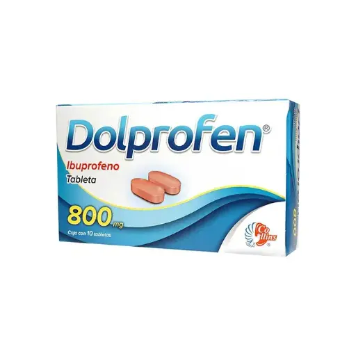 [IBUPROFENO] DOLPROFEN 800MG TABLETAS CON 10 (GI)