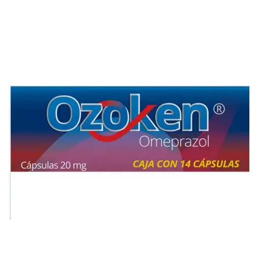 [OMEPRAZOL] OZOKEN 20MG CAPSULAS CON 14 (GI)