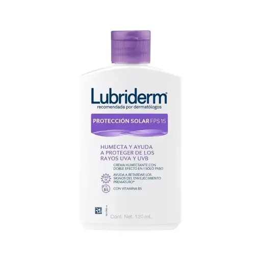 [PRODUCTOS PARA EL CUIDADO DE LA PIEL] CREMA LUBRIDERM UV FPS15 120ML