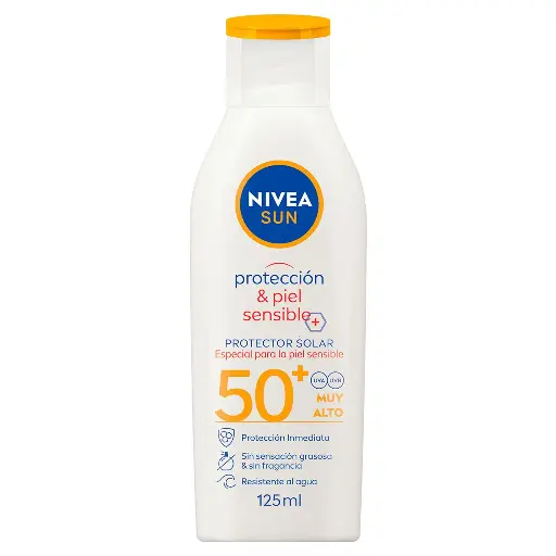 [PRODUCTOS PARA EL CUIDADO DE LA PIEL] PROTECTOR NIVEA SUN P-SENS FPS50 125ML