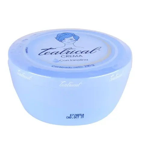 [PRODUCTOS PARA EL CUIDADO DE LA PIEL] CREMA TEATRICAL SOLIDA C/LANOLINA 230 G