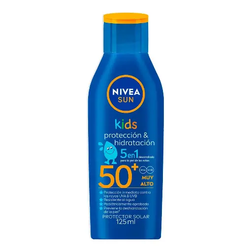 [PRODUCTOS PARA EL CUIDADO DE LA PIEL] PROTECTOR NIVEA SUN KIDS FPS50 125ML