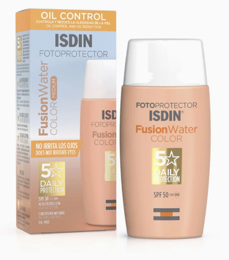 [PRODUCTOS PARA EL CUIDADO DE LA PIEL] FOTOPROTECTOR ISDIN F-WATER COLOR FPS50 50ML