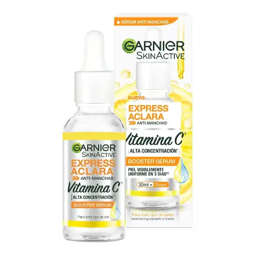 [PRODUCTOS PARA EL CUIDADO DE LA PIEL] SERUM BOOSTER GARNIER VITAMINA C 30ML