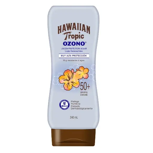 [PRODUCTOS PARA EL CUIDADO DE LA PIEL] BLOQUEADOR HAWAIIAN TROPIC OZONO FPS 50+ 240ML