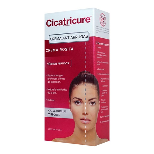 [PRODUCTOS PARA EL CUIDADO DE LA PIEL] CICATRICURE CREMA ROSITA 60G
