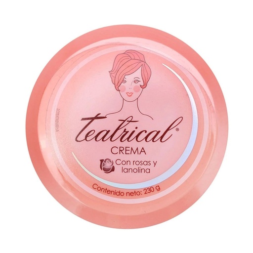 [PRODUCTOS PARA EL CUIDADO DE LA PIEL] CREMA TEATRICAL ROSA 230GR