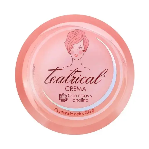[PRODUCTOS PARA EL CUIDADO DE LA PIEL] CREMA TEATRICAL ROSA 230GR