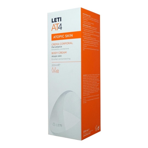 [PRODUCTOS PARA EL CUIDADO DE LA PIEL] LETI AT4 CREMA CORPORAL 200ML