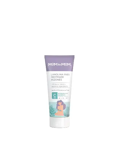 [PRODUCTOS PARA EL CUIDADO DE LA PIEL] LANOLINA MOMTOMOM CUIDADO PEZON 20G