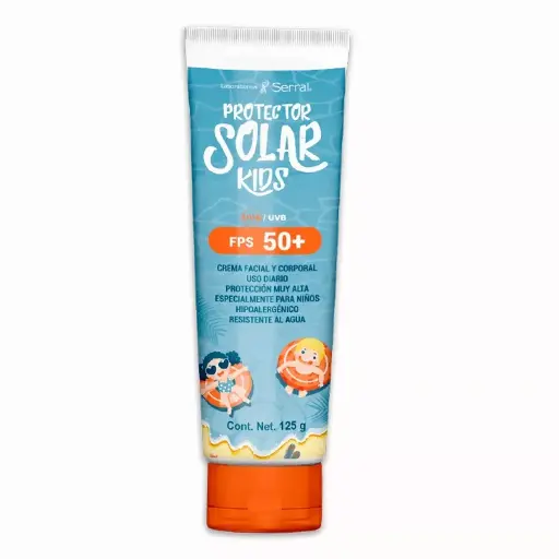 [PRODUCTOS PARA EL CUIDADO DE LA PIEL] PROTECTOR SOLAR KIDS FPS50+ CREMA 125 GR
