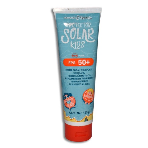 [PRODUCTOS PARA EL CUIDADO DE LA PIEL] PROTECTOR SOLAR KIDS FPS50+ CREMA 125 GR