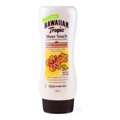 [PRODUCTOS PARA EL CUIDADO DE LA PIEL] BLOQUEADOR HAWAIIAN TROPIC SHEER TOUCH FPS50 240ML
