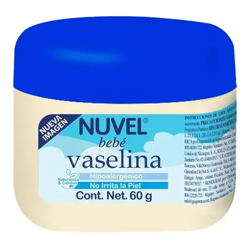 [PRODUCTOS PARA EL CUIDADO PERSONAL] VASELINA NUVEL BEBE 60G