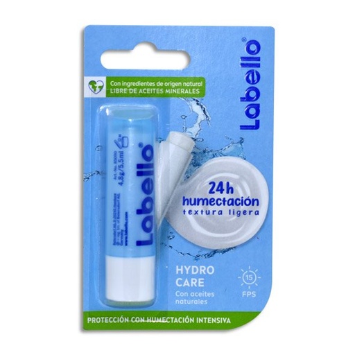 [PRODUCTOS PARA EL CUIDADO PERSONAL] POMADA LABIAL LABELLO HYDRO 4.8G