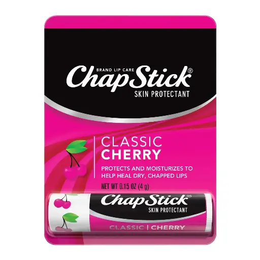 [PRODUCTOS PARA EL CUIDADO PERSONAL] CHAP STICK CEREZA 4G