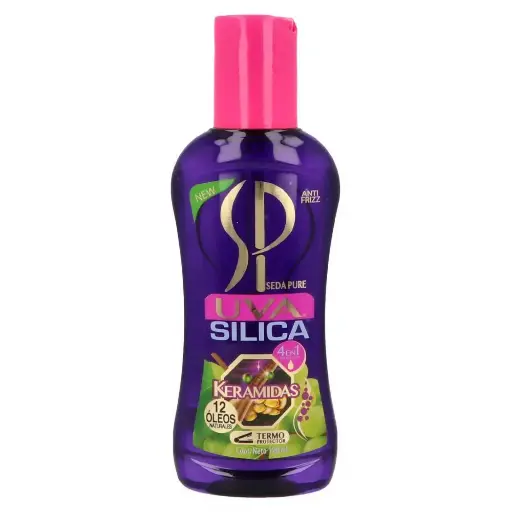 [PRODUCTOS PARA EL CUIDADO PERSONAL] SILICA SEDA PURE 3N1 UVA 120ML