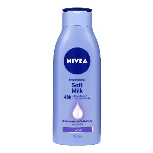[PRODUCTOS PARA EL CUIDADO PERSONAL] CREMA NIVEA B SOFT MILK SEC 400ML