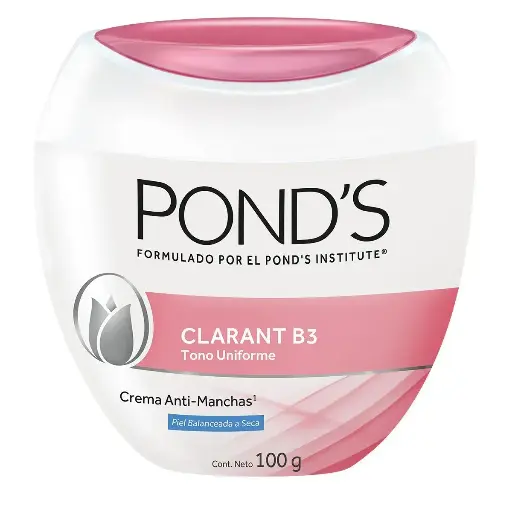 [PRODUCTOS PARA EL CUIDADO PERSONAL] CREMA PONDS CLARANT B3 PIEL NORMAL SECA 100G