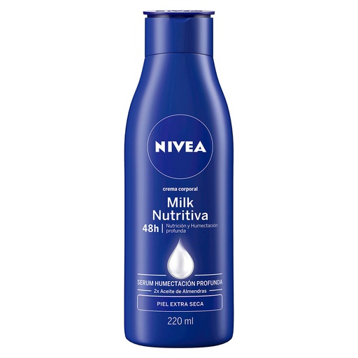 [PRODUCTOS PARA EL CUIDADO PERSONAL] CREMA NIVEA B MILK EXTRA SECA 220ML