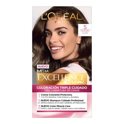 [PRODUCTOS PARA EL CUIDADO PERSONAL] TIN IMEDIA NO 5 CASTAÑO CLARO