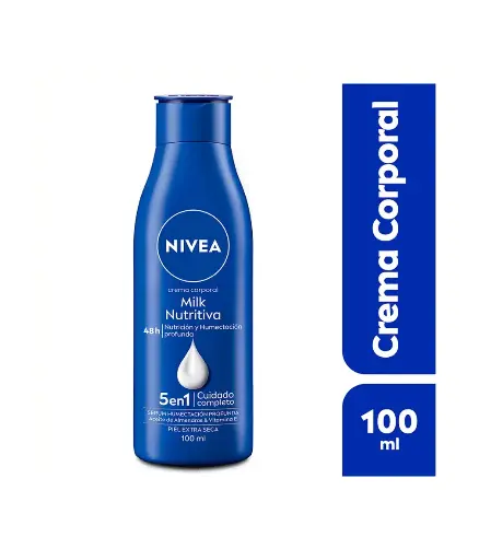 [PRODUCTOS PARA EL CUIDADO PERSONAL] CREMA NIVEA B MILK EXTRA SECA 100ML 229