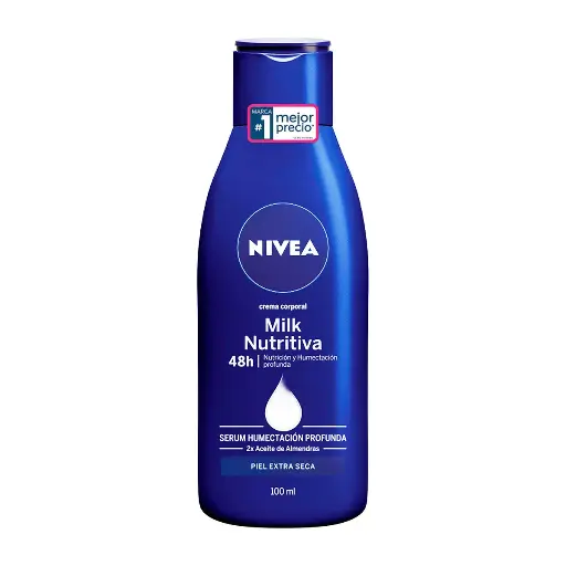 [PRODUCTOS PARA EL CUIDADO PERSONAL] CREMA NIVEA B MILK EXTRA SECA 100ML