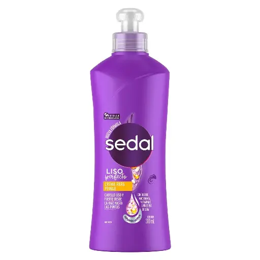 [PRODUCTOS PARA EL CUIDADO PERSONAL] CREMA SEDAL PARA PEINAR LISO PERFECT 300ML