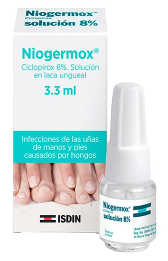 [CICLOPIROX] ISDIN NIOGERMOX 8% SOL. 3.3 ML